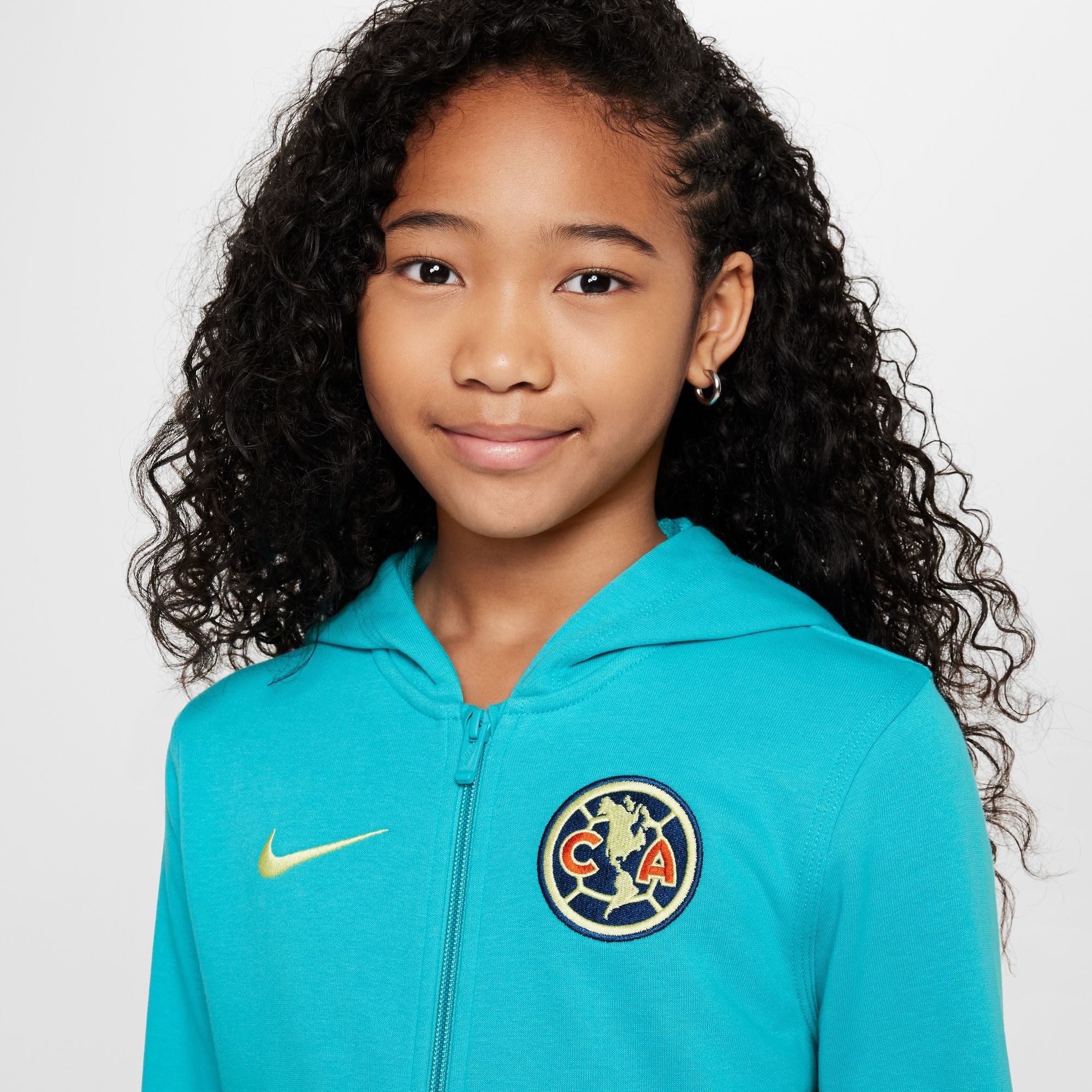 Nike Club America Youth Club Full Zip Hoodie