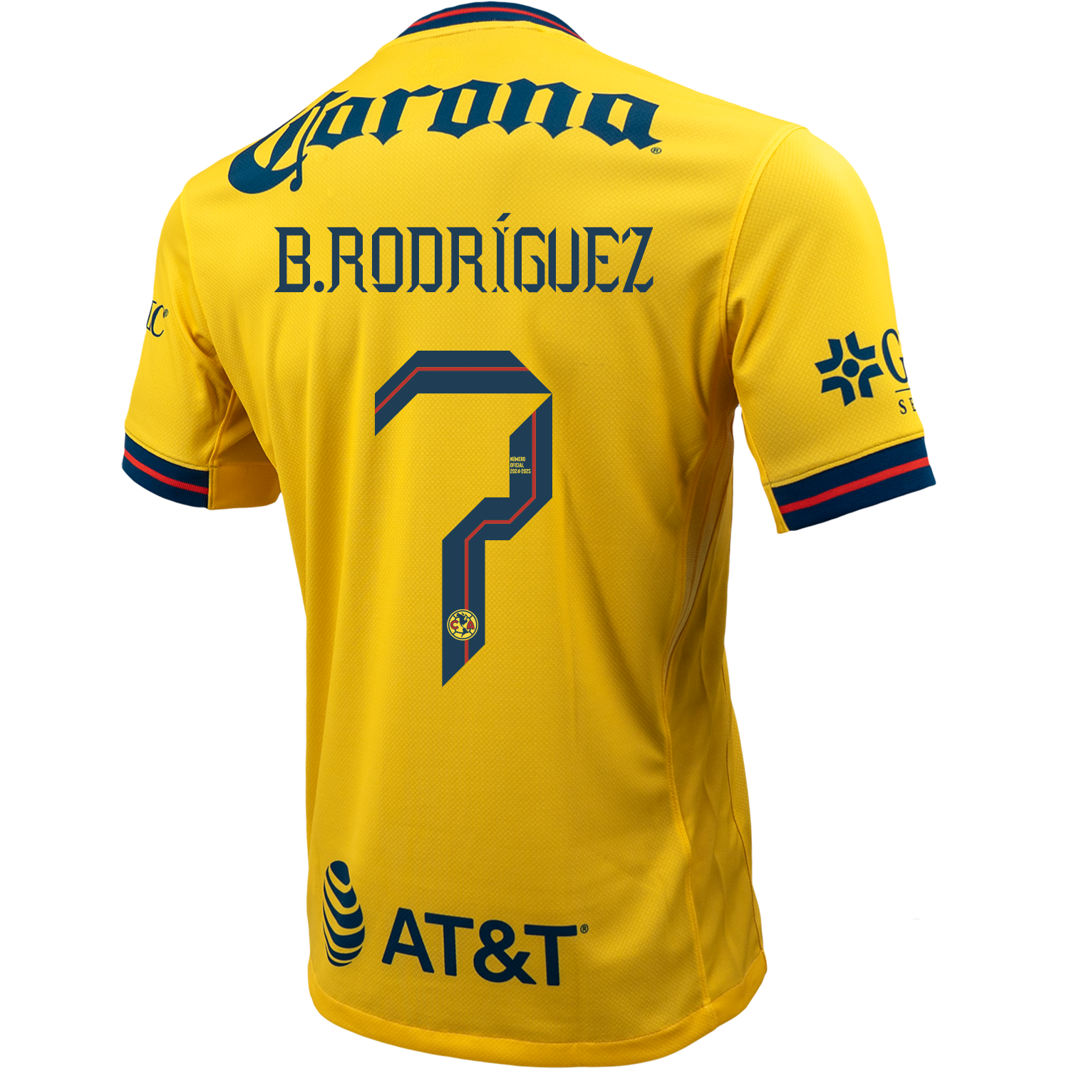 Club America 2024-25 Adult Nameset