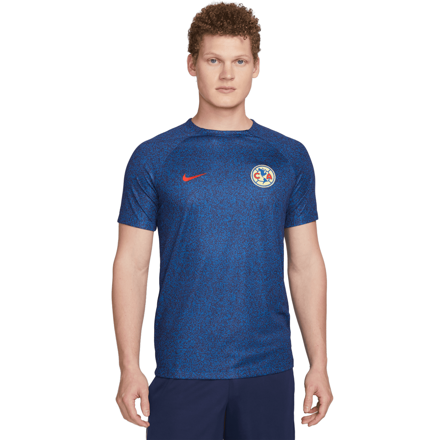 Nike Club America 2023-24 Men's Short Sleeve Academy Pro Pre-Match Top