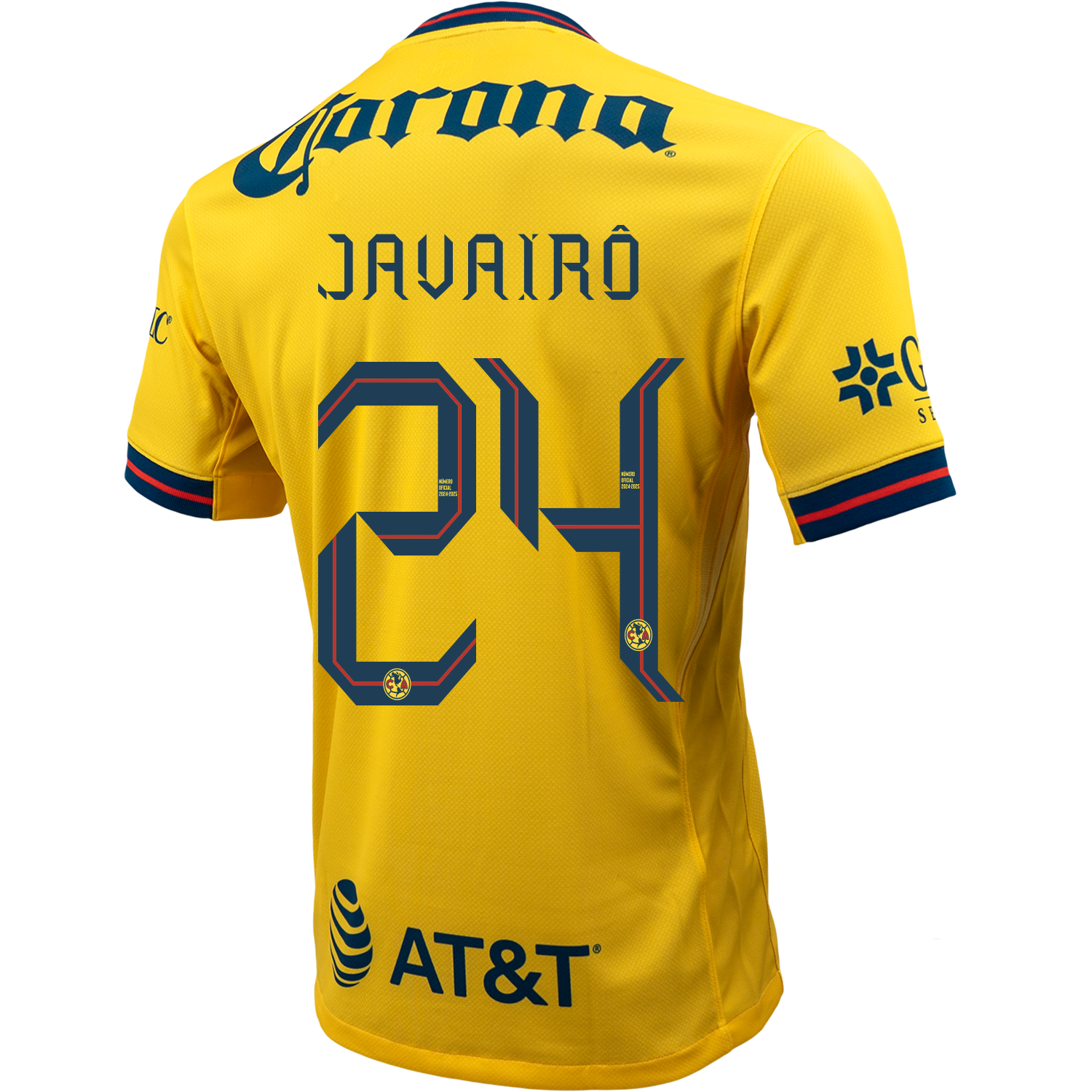 Club America 2024-25 Youth Nameset