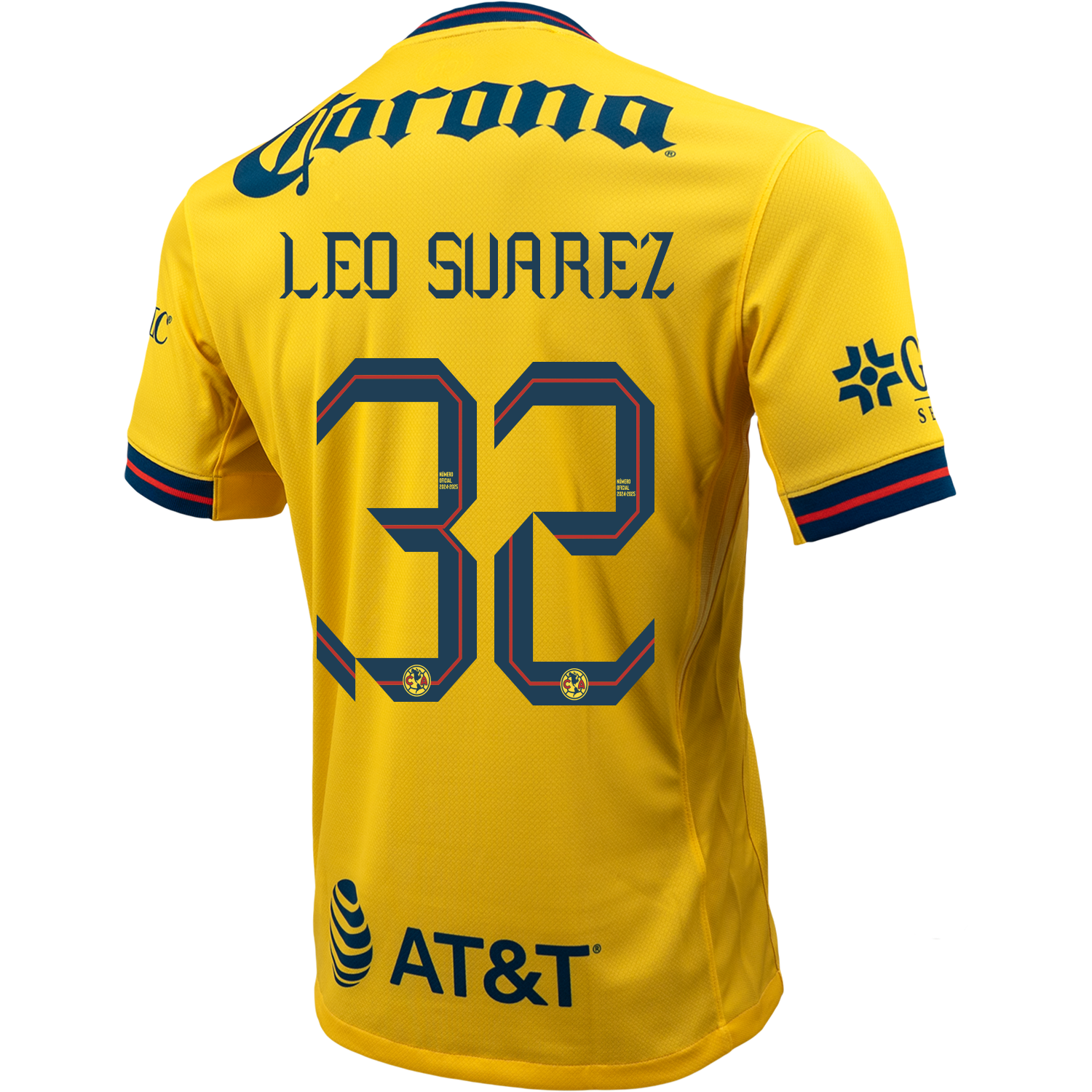 Club America 2024-25 Adult Nameset