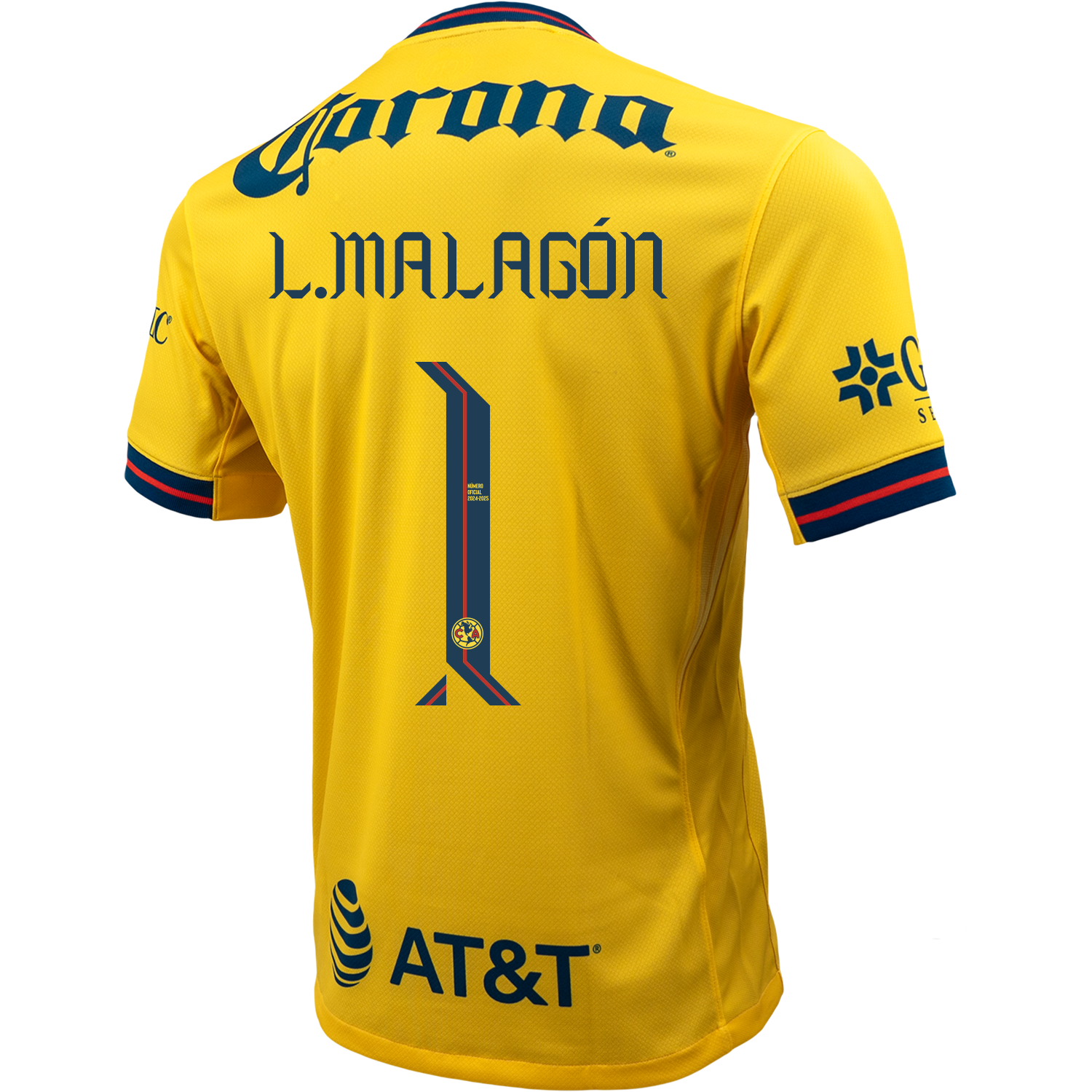 Club America 2024-25 Adult Nameset