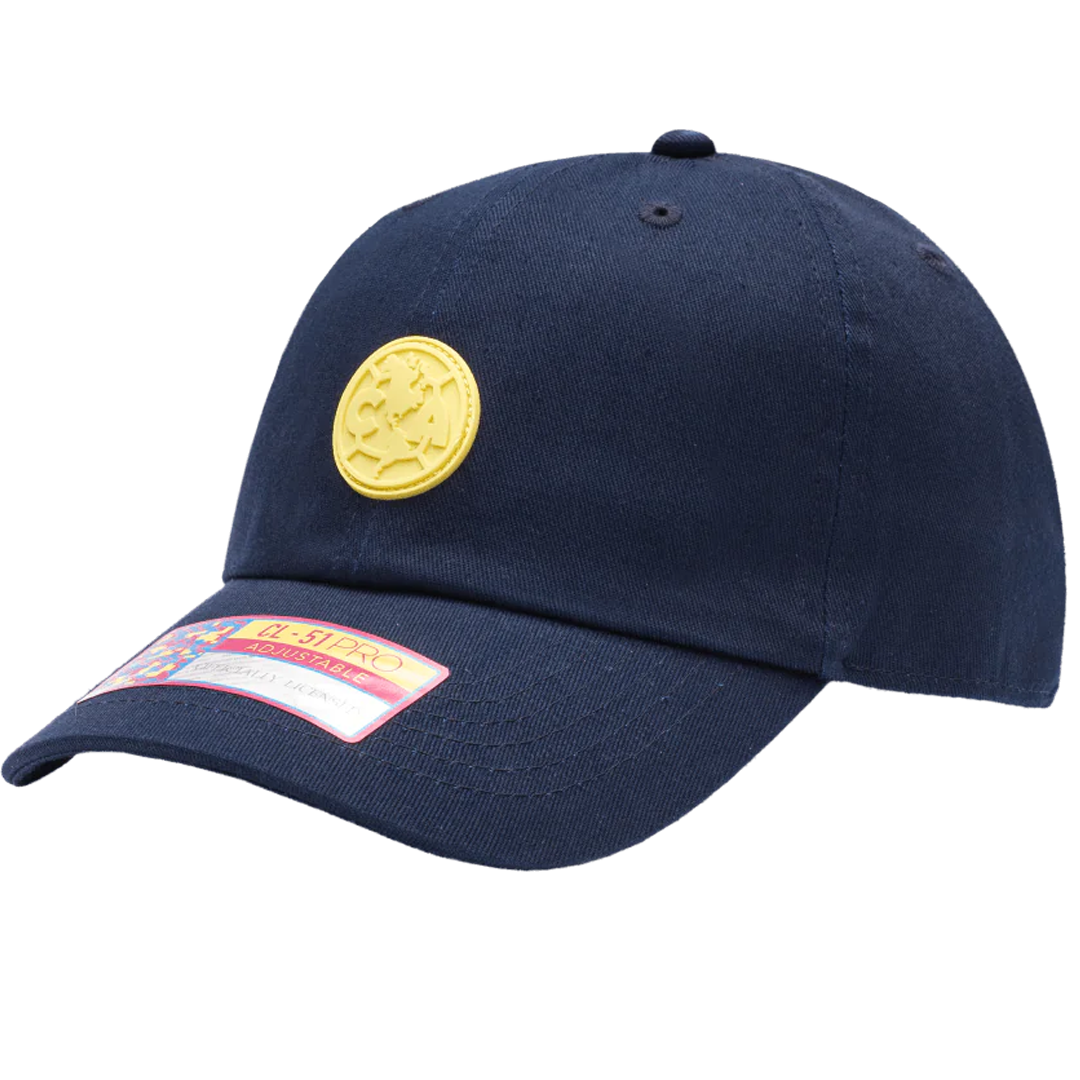 Fan Ink Club America Casuals Classic Navy Dad Hat