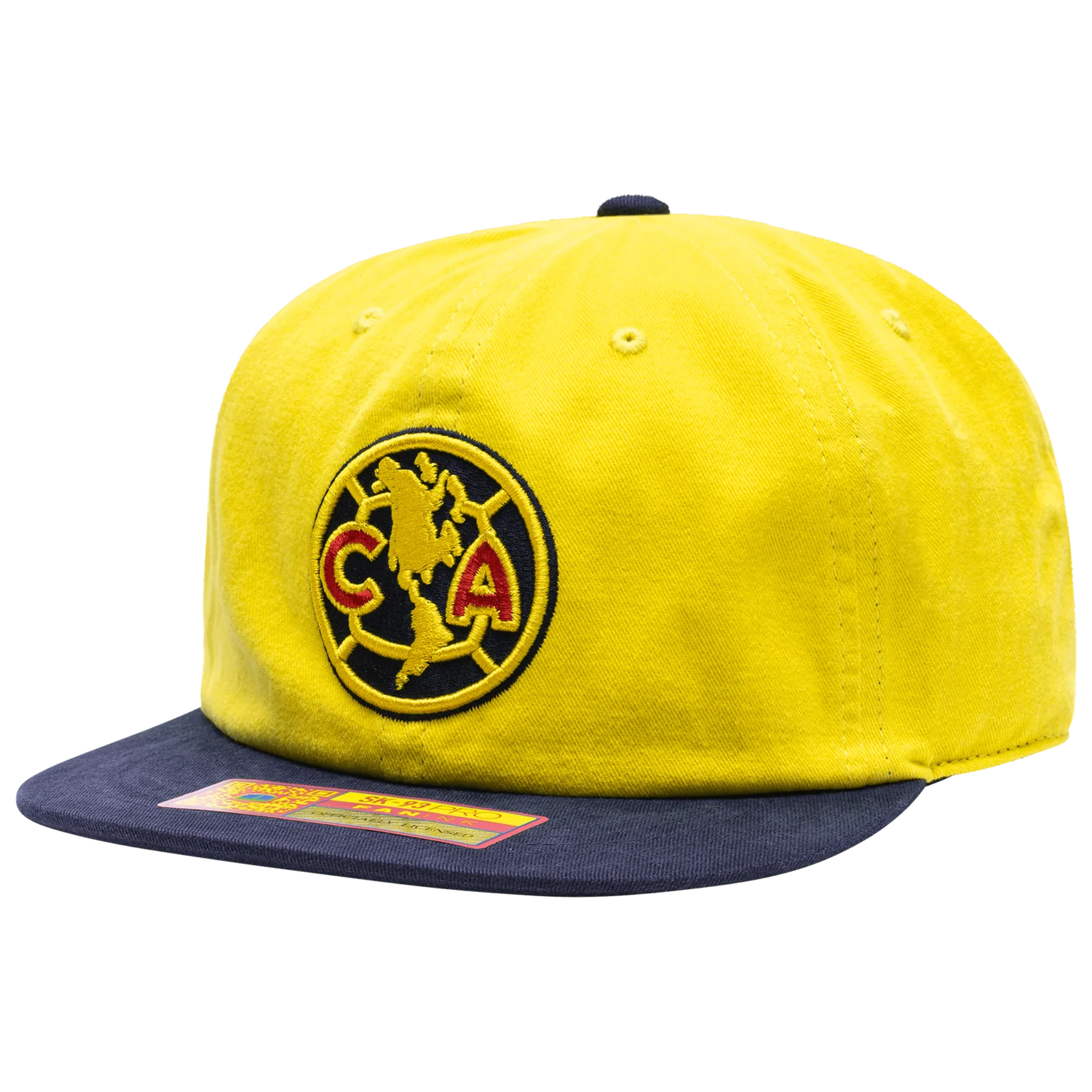 Fan Ink Club America Yellow Swingman Snapback Hat