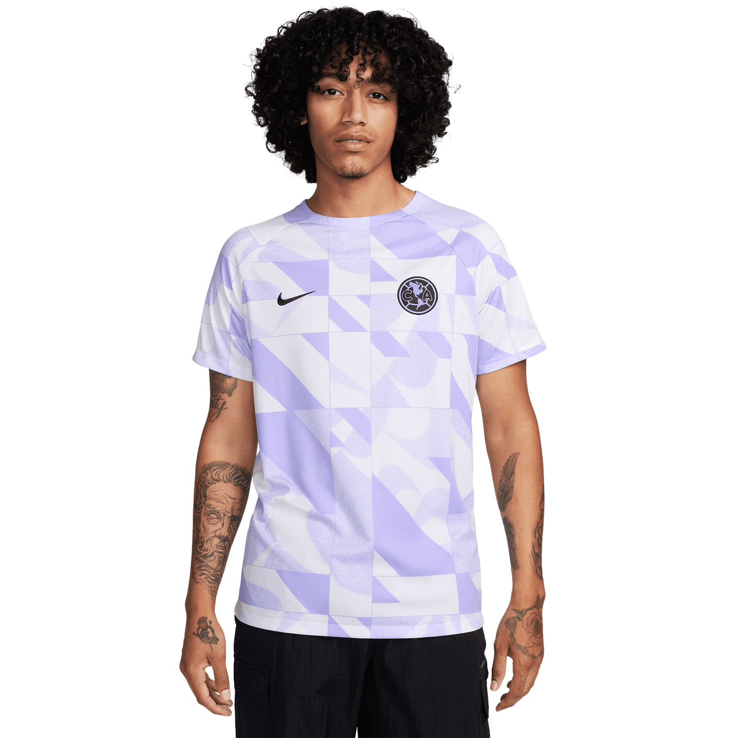 Nike Club America Men's Short Sleeve Academy Pro Top